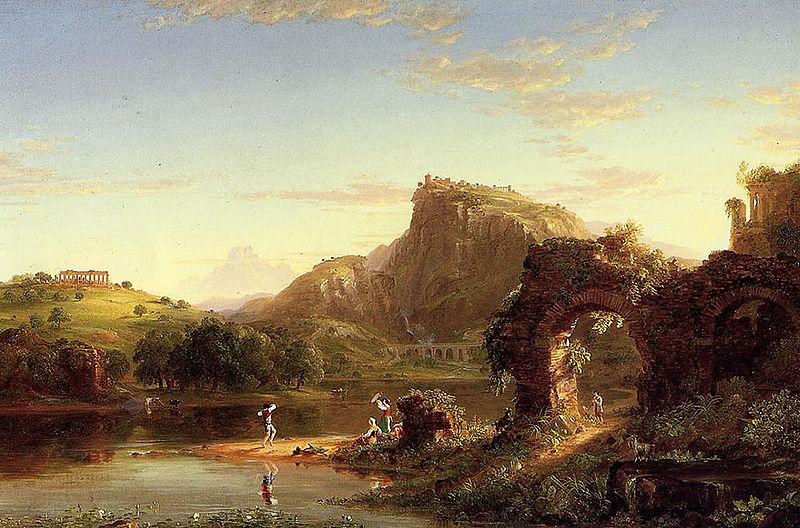 Thomas Cole L-Allegro oil painting picture
